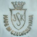 Made in Czechoslovakia -  Karlovy Vary - JSK (mark gold <1993)