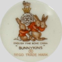 Royal Doulton - Bunnykins, (mark colours - od 1936 r.)