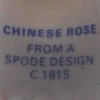 Spode Design Chinese Rose (mark blue)