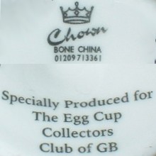 Chown - Bone China 01209 713361