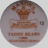 Mason's Ironstone - Tedy Bears 1984 (mark brown)