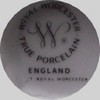 Royal Worcester - True Porcelain (mark black)