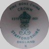 Crown Staffordshire - England - ok. 1935 r.(mark green)