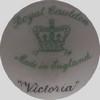 Royal Cauldon "Victoria" (mark green & brown)