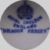 Royal Cauldon - "Dragon Series" (mark blue)