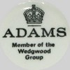 Adams - Member of the Wedgwood Group (mark black)