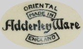 Adderley Ware - Oriental (mark black)