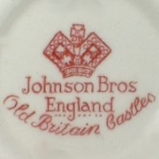 Johnson Bros - Old Britain Castles (mark red)