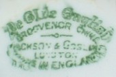 De Olde English, Jackson & Goslin, LONGTON, Grosvenor - ok.1920 r. mark green