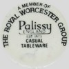 Palissy - The Royal Worcester Group EST 1853 (mark black)