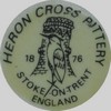 Heron Cros Pottery - Stoke On Trent (mark black)