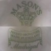 Mason's - Madrigal, Patent Ironstone (mark green)