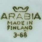Made in Finland - Arabia (mark green)