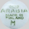 Double - Arabia Made in Finland (mark green)