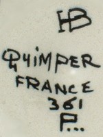 France - Quimper HB (mark black)