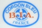 Double - Cordon Blue - France, z USA (mark blue & red)