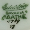 Edelstein Porzellanfabrik  AG - AGATHE (mark green 1929-1972 r.)+ nr 1759 i 48