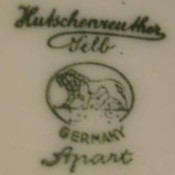 Lorenz Hutschenreuther- Selb LHS - Apart (mark green 1965-1967 r.)