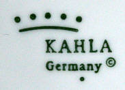 Kahla/Thueringen Porzellan GmbH (mark black od 1994 r. ->)