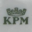 Carl Krister Porzellanfabrik - KPM (mark green 1939-1945 r.)