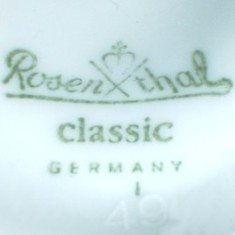 Rosenthal AG - Classic (MARIA - mark green 1991 r. -> )