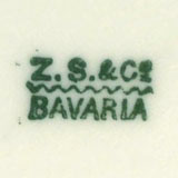 Zeh Scherzer&Co-Germany (sygn.green od 1880 r.-...) dot. kieliszka powyżej