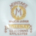 Japan - Noritake  M =1911-1941 (1930's) Wellesley - US Designpat. Appliedfor