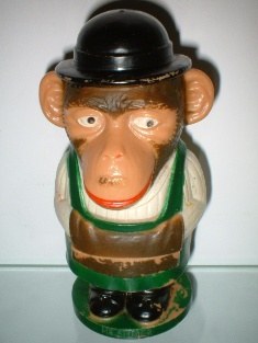 Plastic - Monkey "Mr. Schifter" -  1958 r. Holland